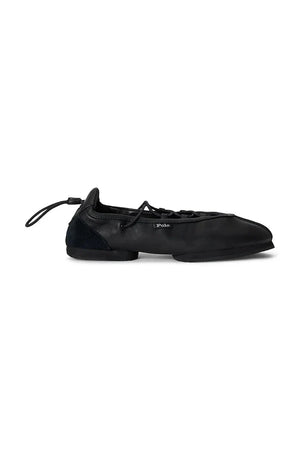 Bailarinas Polo Ralph Lauren de cuero con cordones
