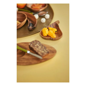 HKliving - Plato pera de acacia