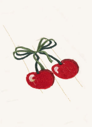 Konges Sløjd - Calcetín de Navidad de Cereza | Crudo
