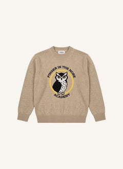 Finger in the nose - Pul Sally Academy Merino Wool | Marrón topo