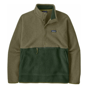 Patagonia - Retro Pile Forro Polar de Microfibra Reciclada con Media Cremallera | Caqui