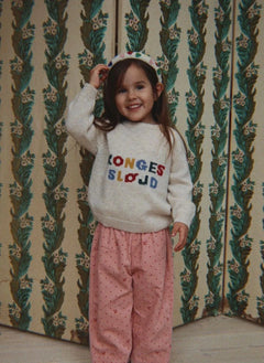 Konges Sløjd - Marlo Kiraz Organik Pamuk Pantolon | Pembe