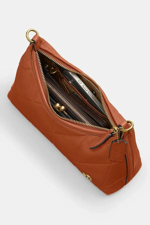 Bolso de hombro Coach de piel acolchada suave Juliet Crossbody Bag 25 para mujer