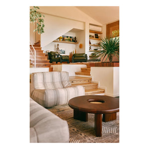 HKliving - Mesa de centro de madera Talking