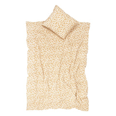 Nobodinoz - Juego de ropa de cama Wabi-Sabi Sakura | Mostaza