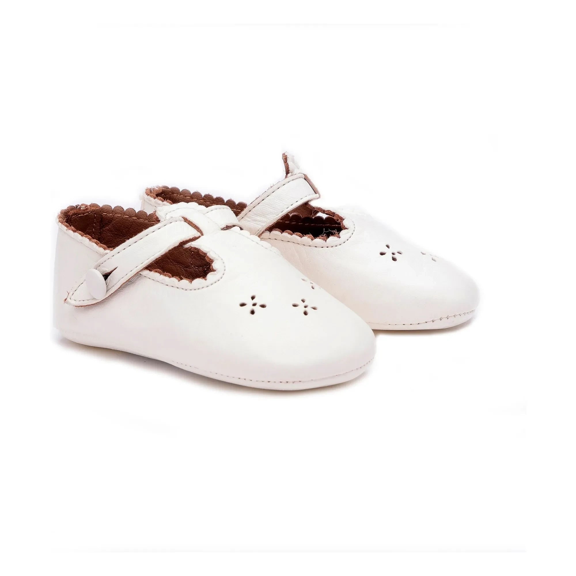 Pèpè - Sandalias con guirnalda | Blanco