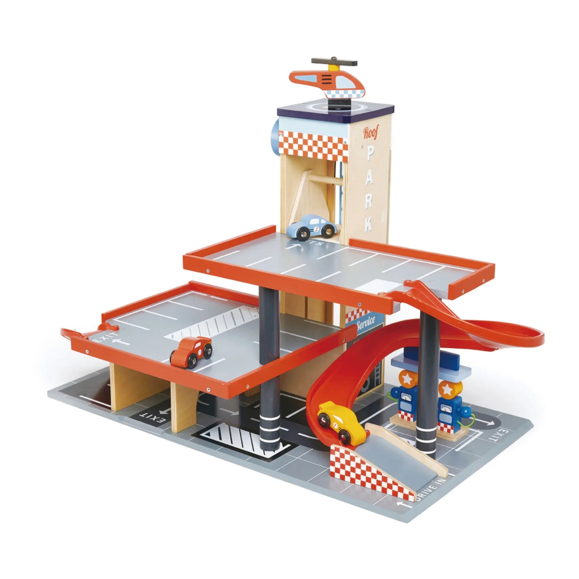 Tender Leaf Toys - Garaje y Estación de Servicio