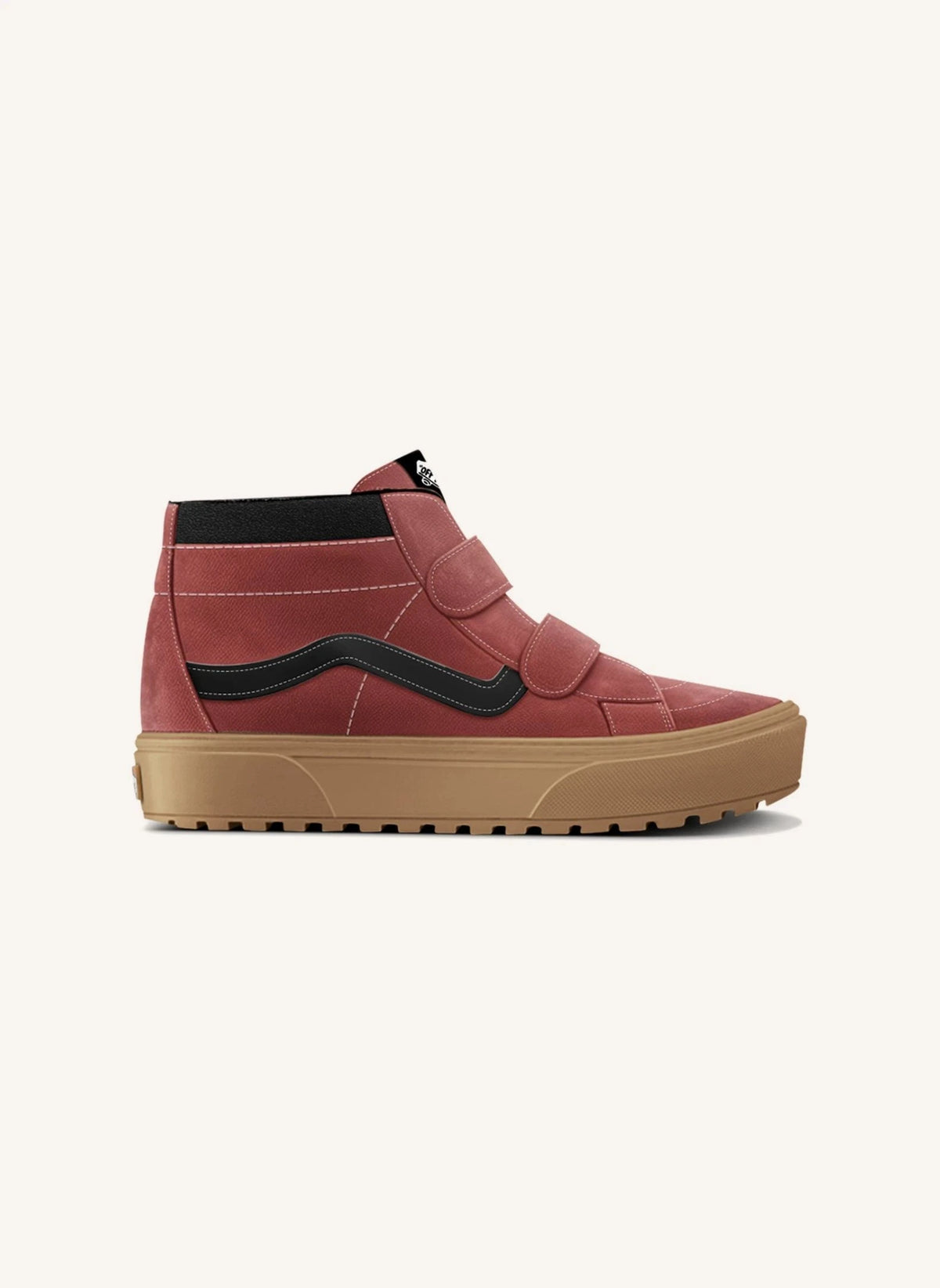 Vans - SK8-Mid Reissue V Zapatilla Aislante para Goma | Burdeos