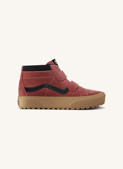 Vans - SK8-Mid Reissue V Yalıtımlı Gum Sneaker | Bordo