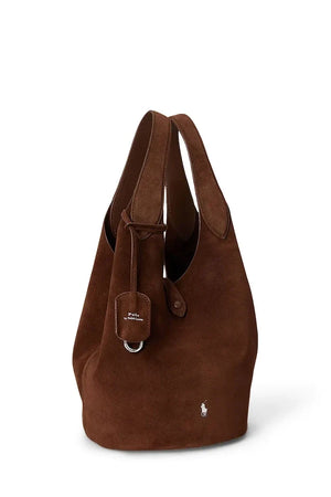 Bolso shopper de mujer de ante Polo Ralph Lauren