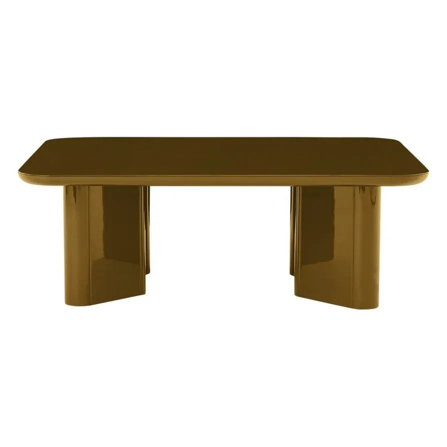 Gabrielle Paris - Thelma Mesa de Centro de Madera Lacada | Ámbar