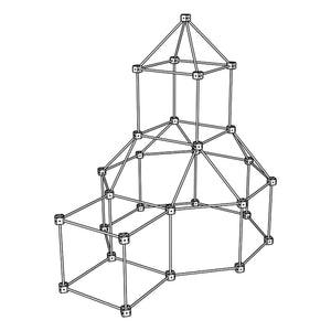 Sarbakane - Kit de Construcción de Cabaña de Castor - 111 Piezas