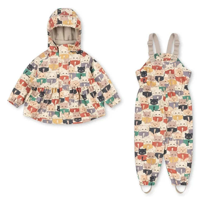 Konges Sløjd - Set de lluvia Rainy Chats | Beige