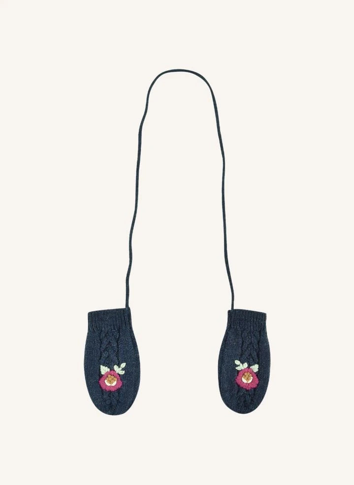 Louise Misha - Guantes Ania Laine | Azul marino