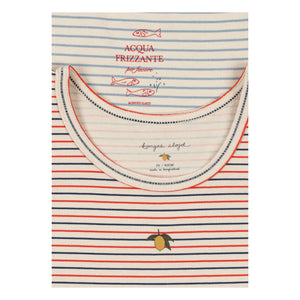 Konges Sløjd - Pack de 2 camisetas de tirantes de algodón orgánico a rayas | Beige