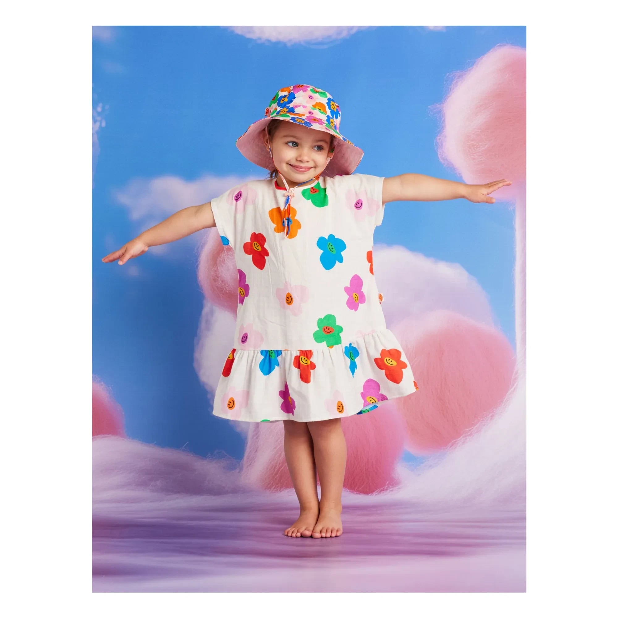 Halcyon Nights - Vestido floral | Marfil
