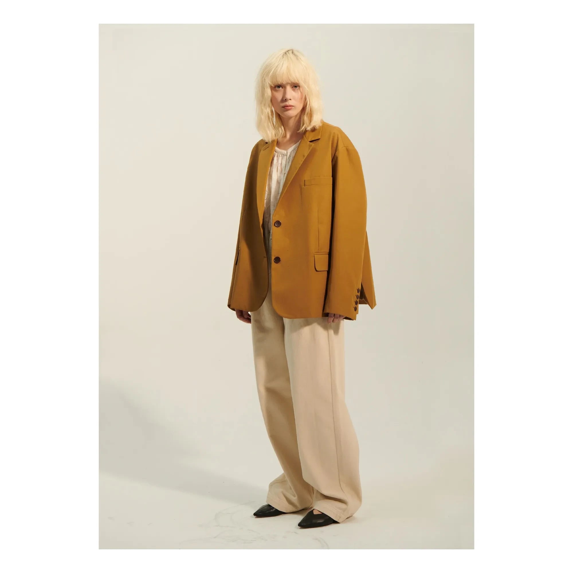 BELLEPIECE - Chaqueta de sastre Londres | Tabaco
