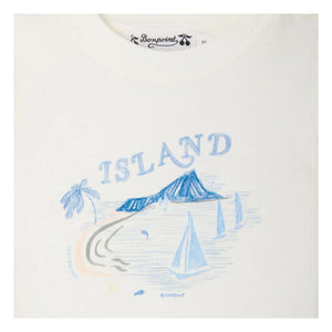 Bonpoint - Camiseta Tom de algodón orgánico | Crema