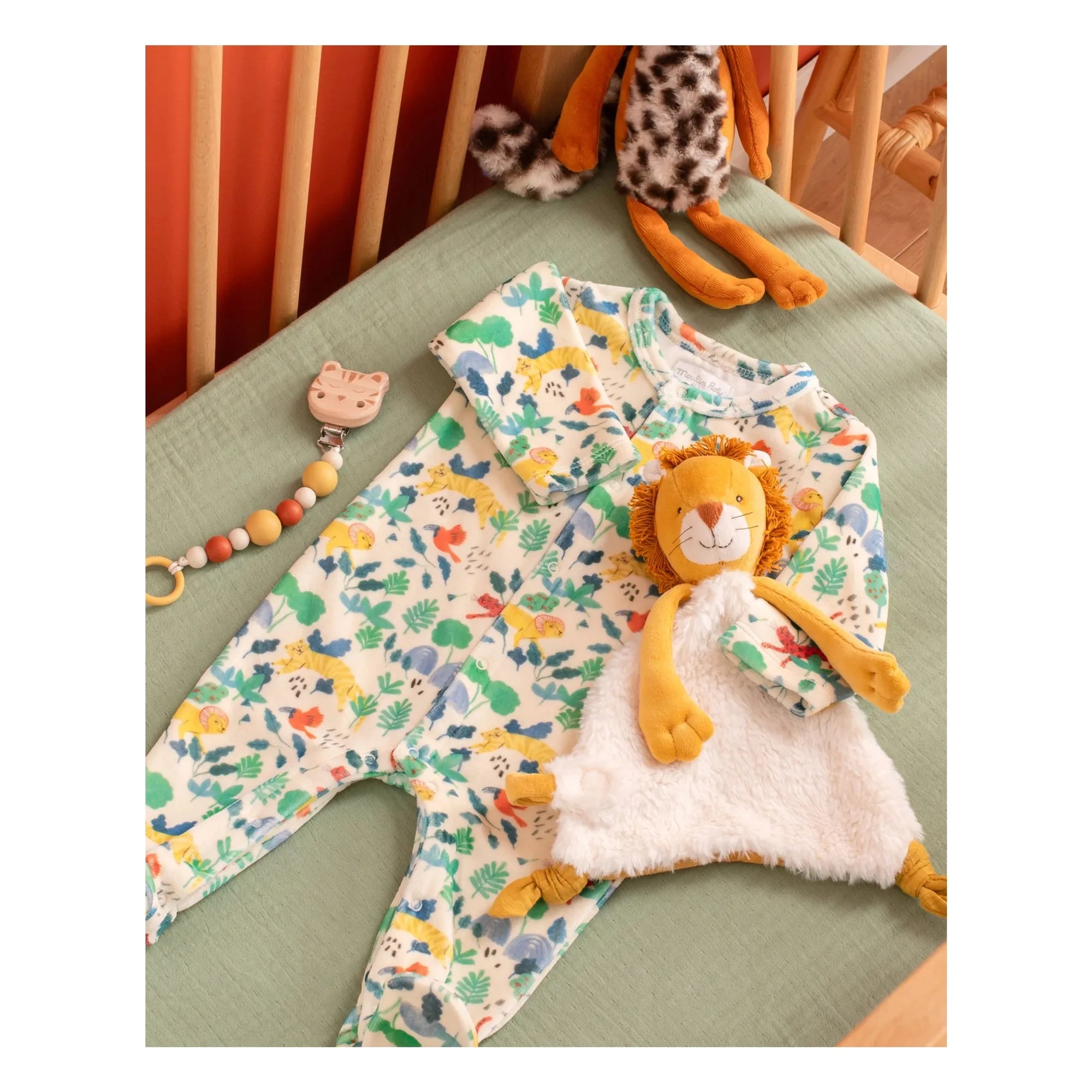 Moulin Roty - Peluche león Mamba - La selva de Mawa