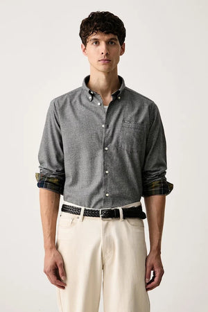 Camisa de algodón Turner para hombre de Barbour
