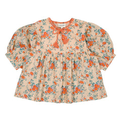 Louis Louise - Blusa Poonam Fleurie | Beige rosa