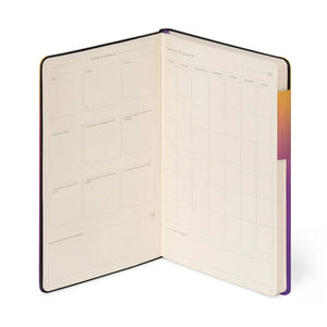 Legami - Cuaderno con Páginas en Blanco y Funda Suave - Vibras de Atardecer - Mi Cuaderno