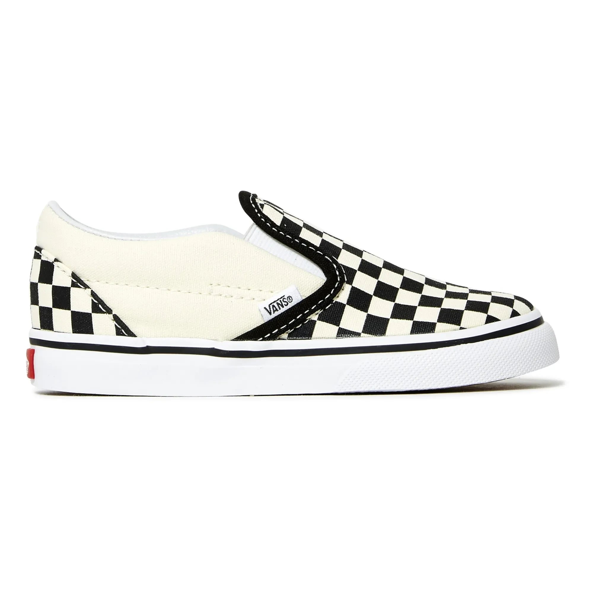 Vans - Zapatillas Checkerboard Classic Slip-On | Blanco