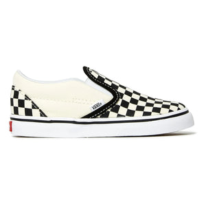 Vans - Zapatillas Checkerboard Classic Slip-On | Blanco