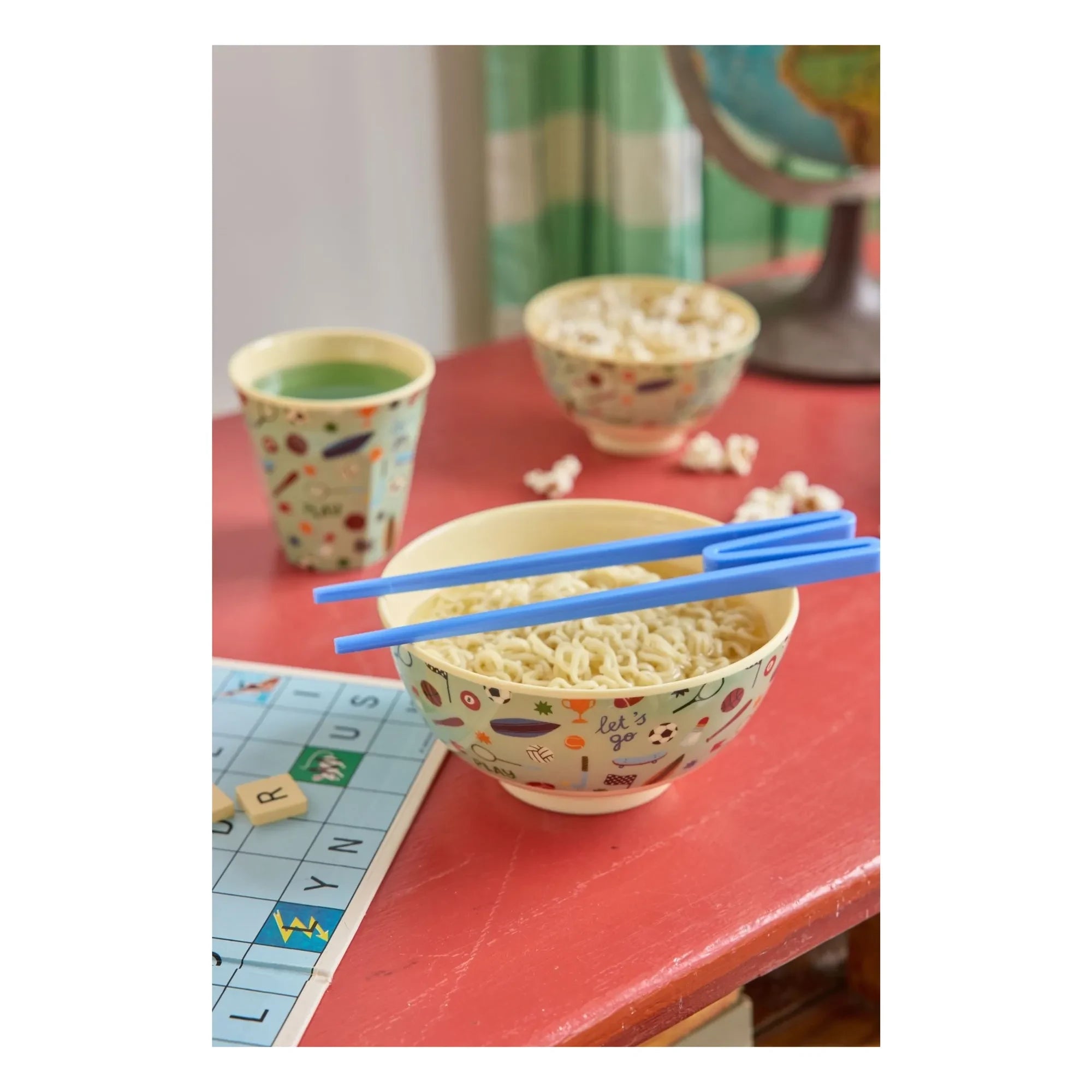 Rice - Cuenco de melamina Sport | Azul claro