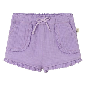 Cozmo - Stella Shorts de gasa de algodón | Lavanda