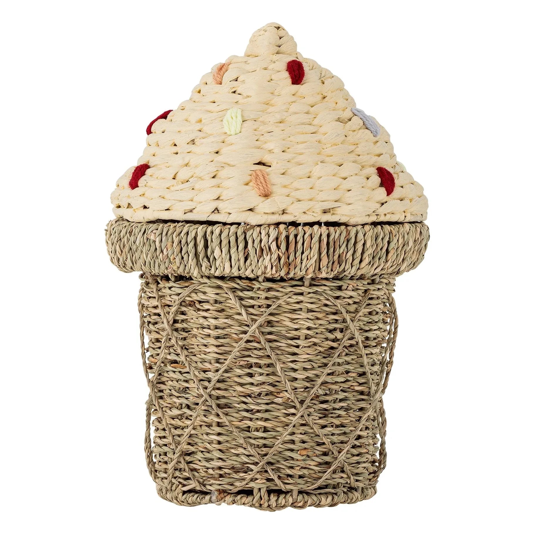 Bloomingville Mini - Cesta de almacenaje Cillie | Beige