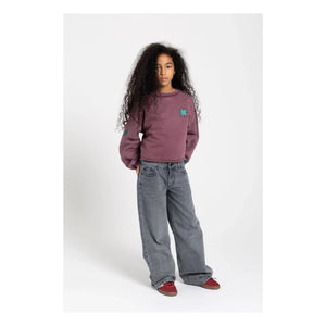 Finger in the nose - Jean Large abril | Gris denim