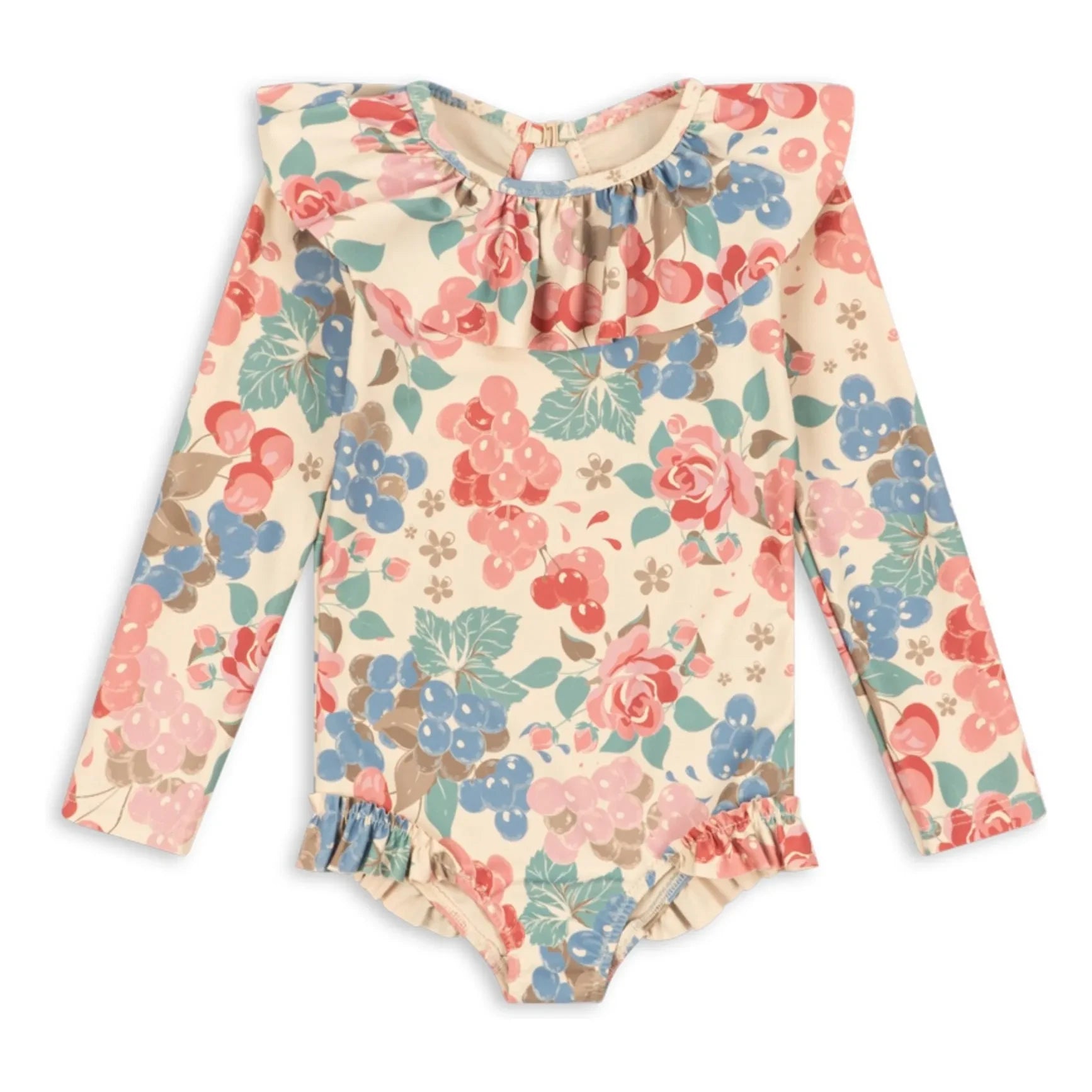 Konges Sløjd - Traje de baño de manga larga Manuca Fibras recicladas | Beige