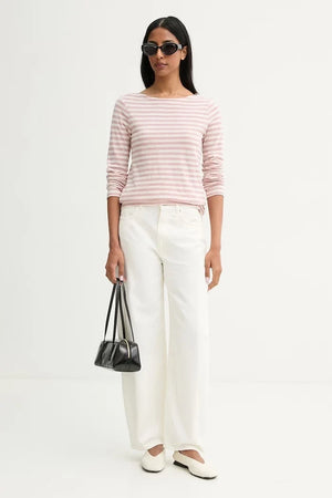 Blusa de manga larga de algodón para mujer Marc O'Polo