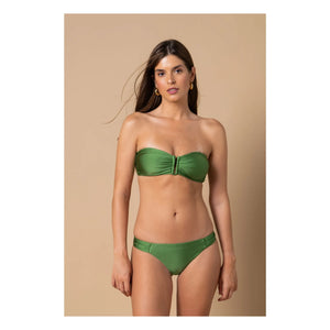 Alma Deia - Top Blake Bandeau | Verde Prado