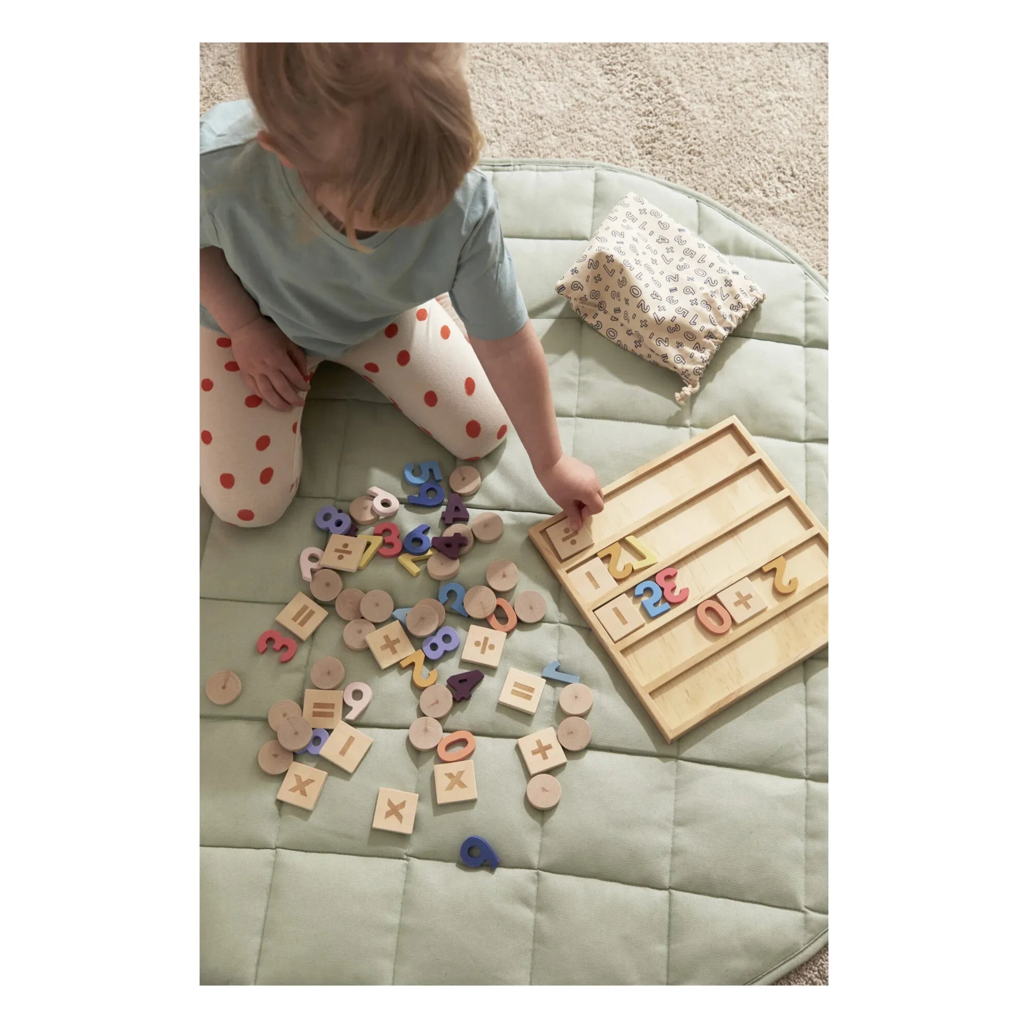 Kid's Concept - Juego de números de madera