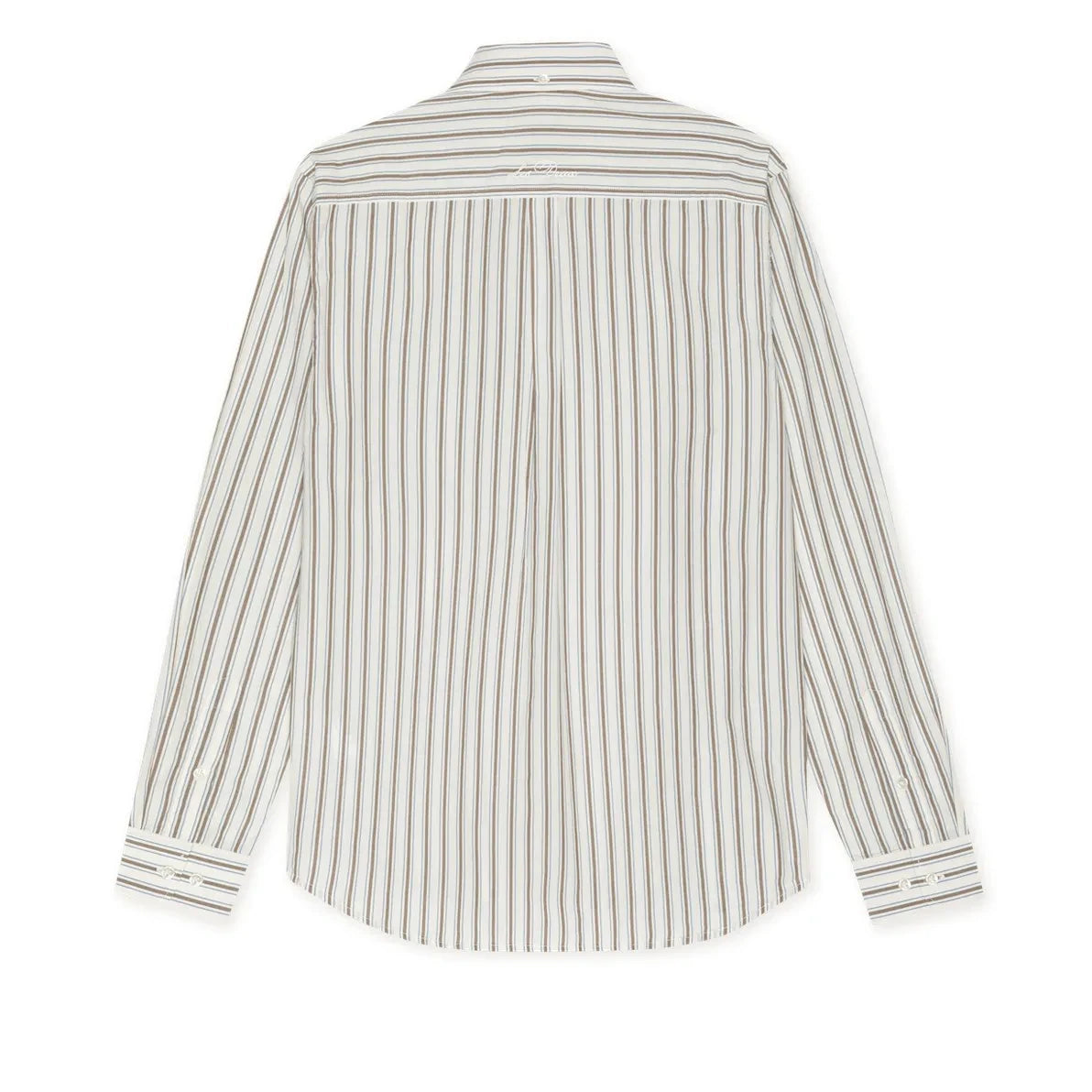 Les Deux - Camisa Popelín Rayas | Blanco - Marfil