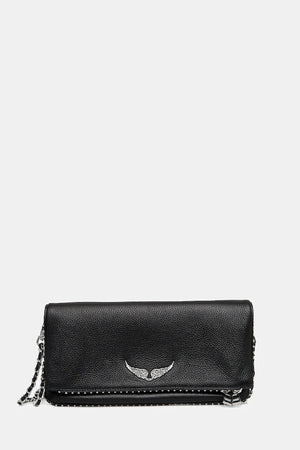 ZADIG&VOLTAIRE ROCK GRAINED LEATHER STUDS Bolso de piel