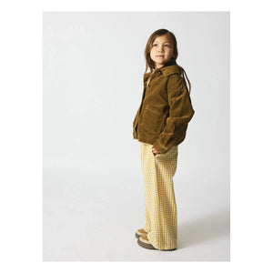 brunobruno nation - Sena Organik Pamuk Kadife Overshirt | Hardal