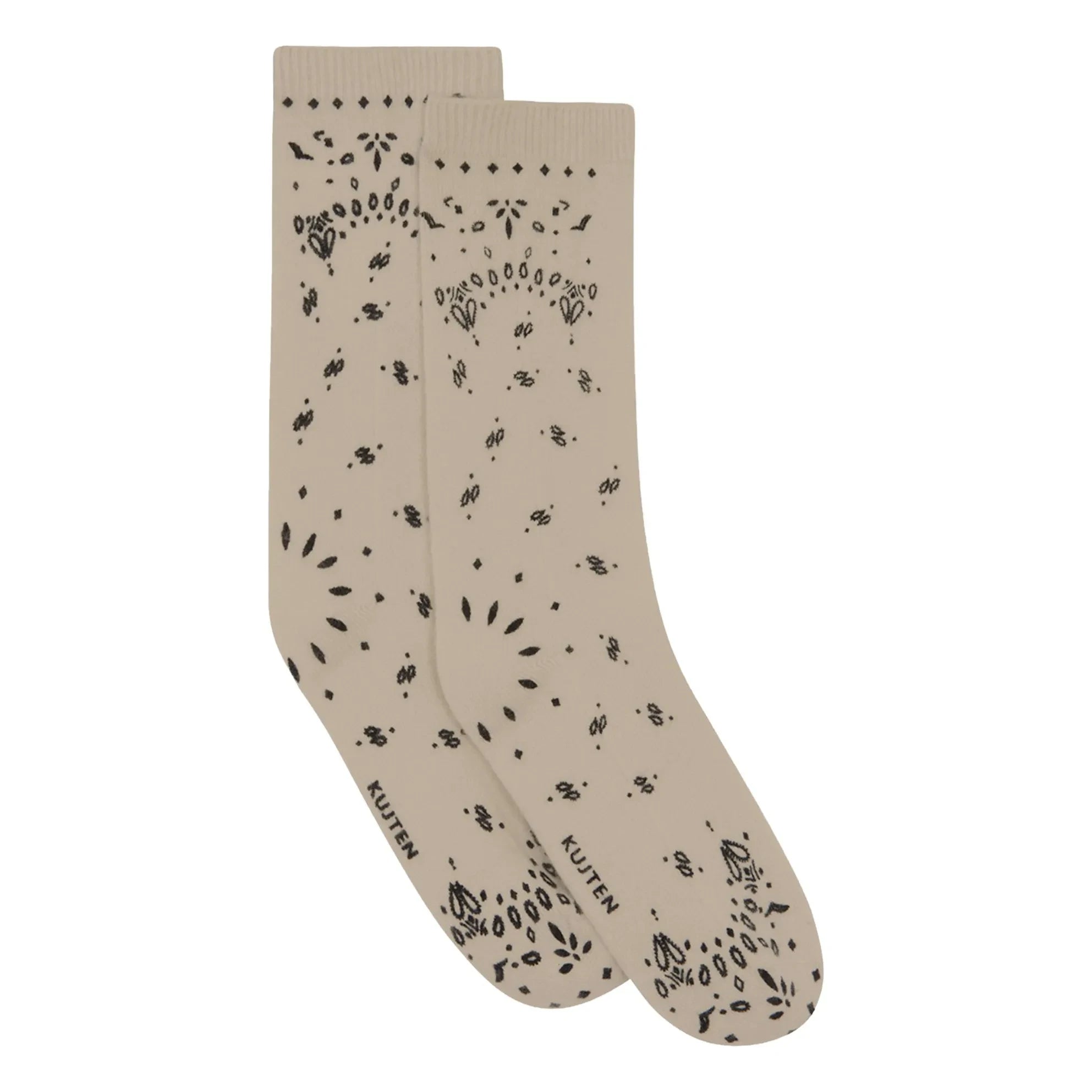 Kujten - Calcetines de Cachemira Sig Bandana | Avena