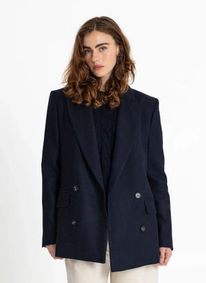 Smallable Woman - Camille Chaqueta de Lana | Azul Marino