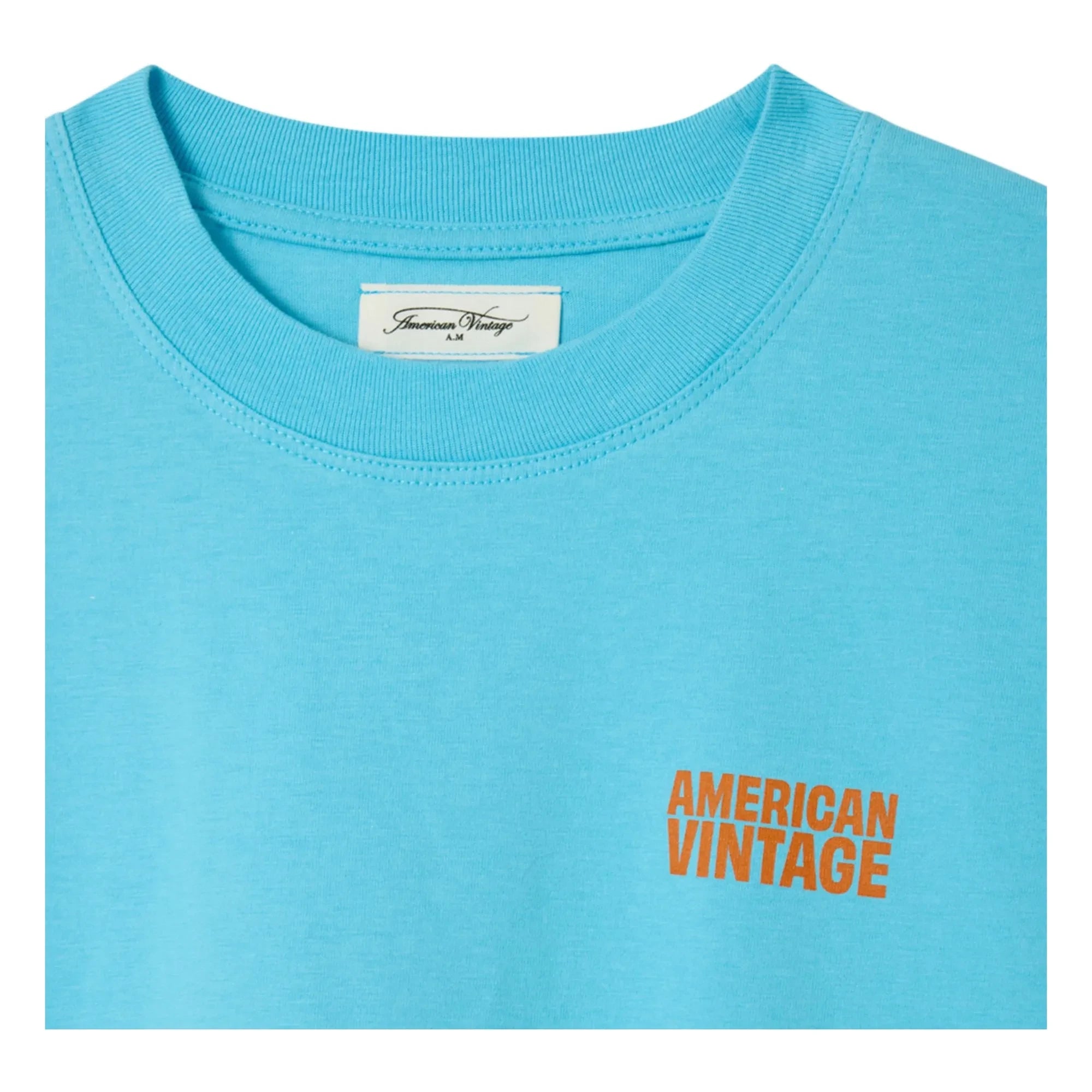 American Vintage - Camiseta Gixy | Azul claro