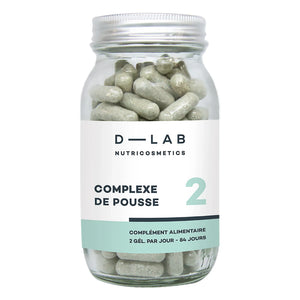 D-LAB NUTRICOSMETICS - Complejo de crecimiento capilar - 3 meses