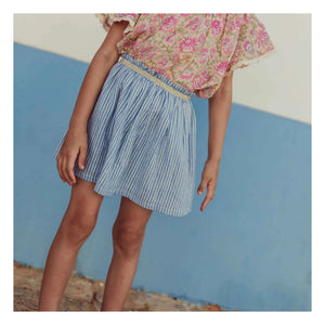 Louise Misha - Blusa de algodón orgánico Eliza | Rosa