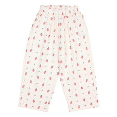 Búho - Pantalón de algodón orgánico Çilek | Crema