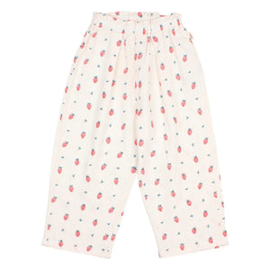 Búho - Pantalón de algodón orgánico Çilek | Crema