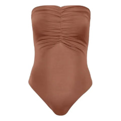 Vanessa Sposi - Bañador De Una Pieza Bustier | Chocolate