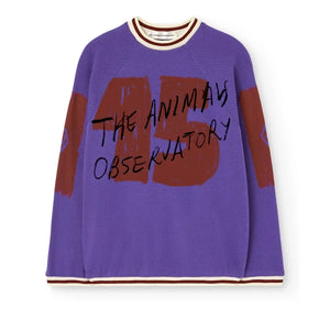 The Animals Observatory - Camiseta Squad Algodón orgánico | Morado