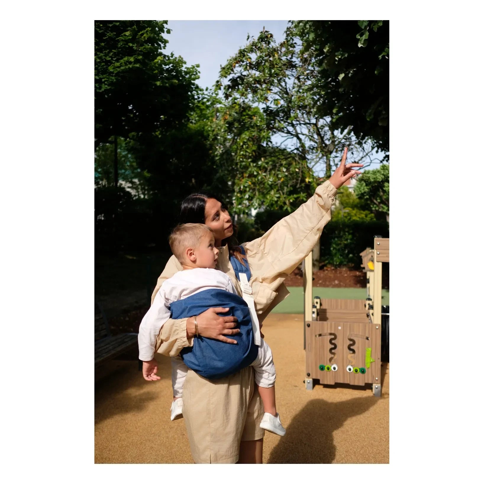 Mama Hangs - Mochila Portabebés Carry & Walk | Vaquero