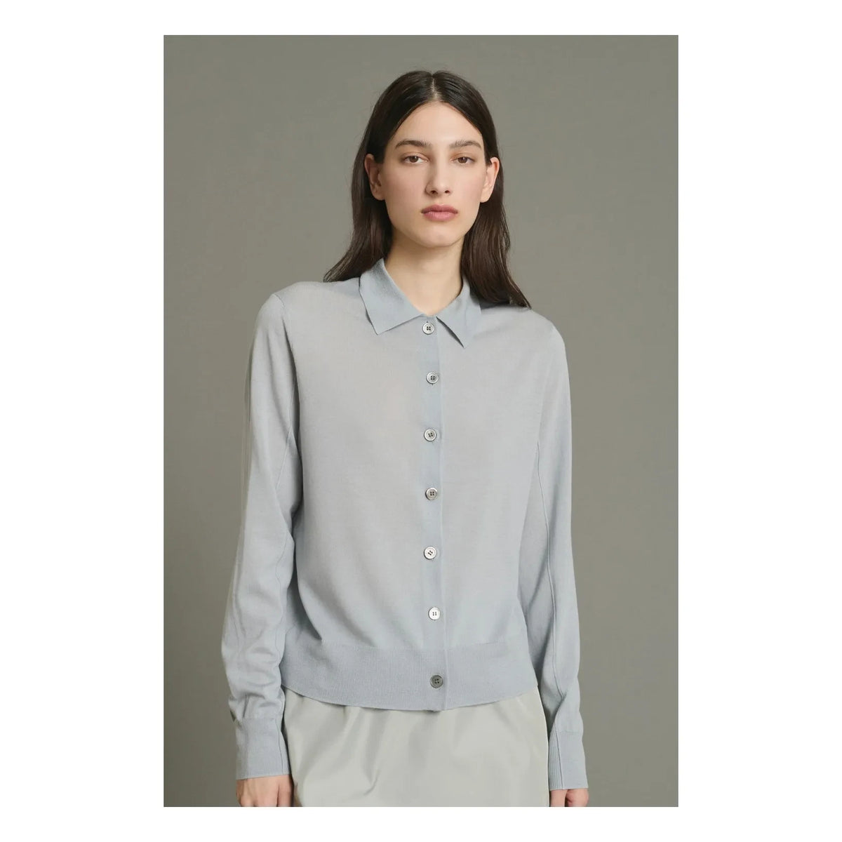Soeur - Cárdigan de lana merina Hailey | Azul claro